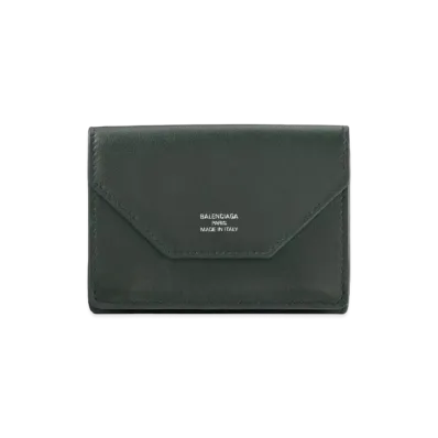 BALENCIAGA Envelope Coin Purse "Dark Grey"