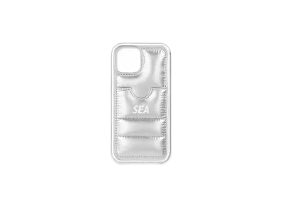 WIND AND SEA Sea Puffer iPhone16 Case "Silver"