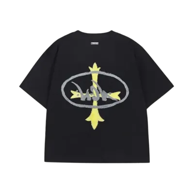 SUPPLIER HeartDiveMaterial Tee "Black"