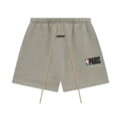 FEAR OF GOD ESSENTIALS x NBA Paris Sweatshorts "Warm Heather"