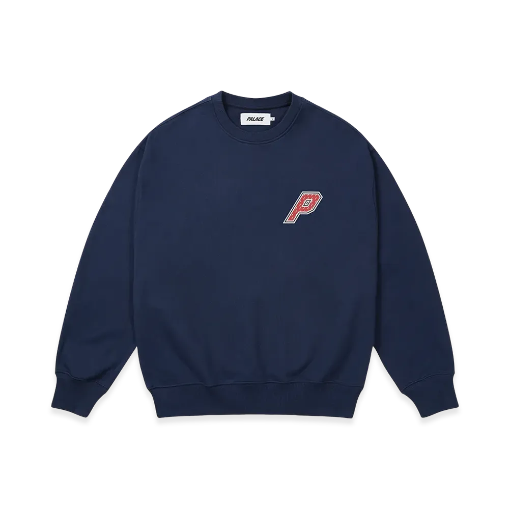 PALACE Collegiate P3 Crew "Navy"