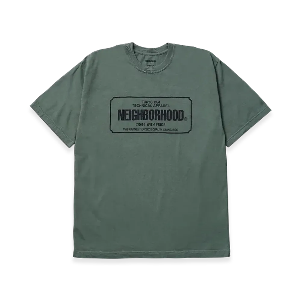 NEIGHBORHOOD OT 251 Spot . Tee SS-8 "Olive Drab"