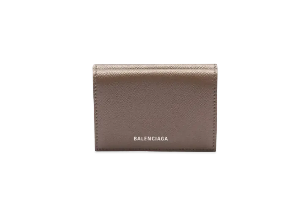 BALENCIAGA Ville Mini Wallet "Gray"