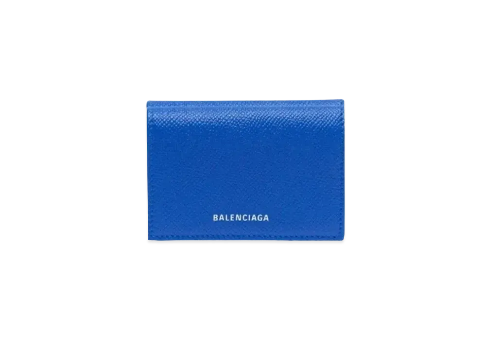 バレンシアガ ヴィル ミニ財布 "ブルー/ホワイト" 5582080OTG34290