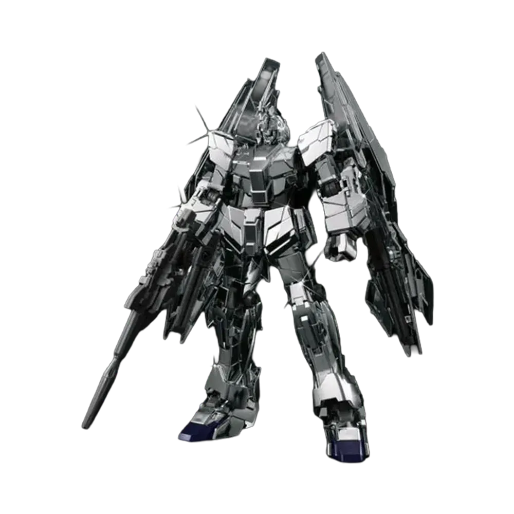 BANDAI "HIGH GRADE" -Mobile Suit Gundam Unicorn- HGUC 1/144 Unicorn Gundam Unit 3 Phenex type RC (Unicorn Mode) Silver Coating Ver.