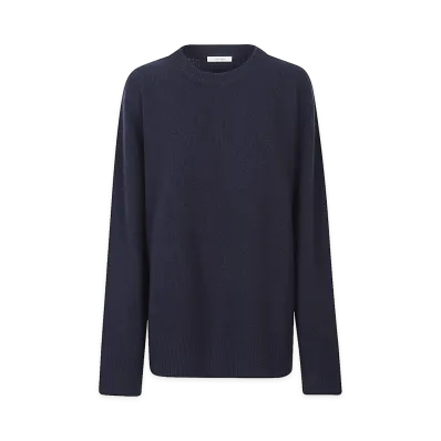 The Row Women's Capsule Sweaters "Navy"