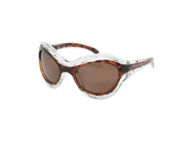 H&M x Glenn Martens Polarized Sunglasses "Dark Brown"