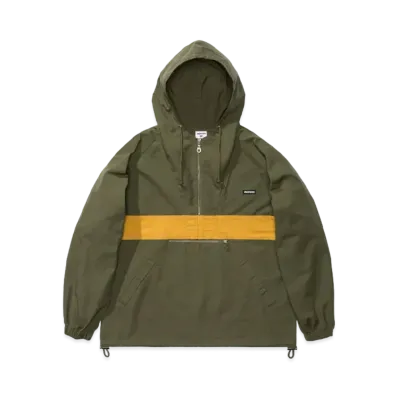 UNDEFEATED PANELED ANORAK - 40023 "Olive"