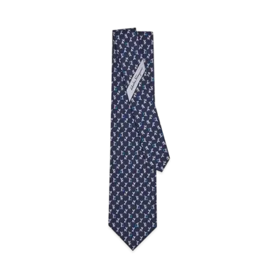 Salvatore Ferragamo Tie "Navy"