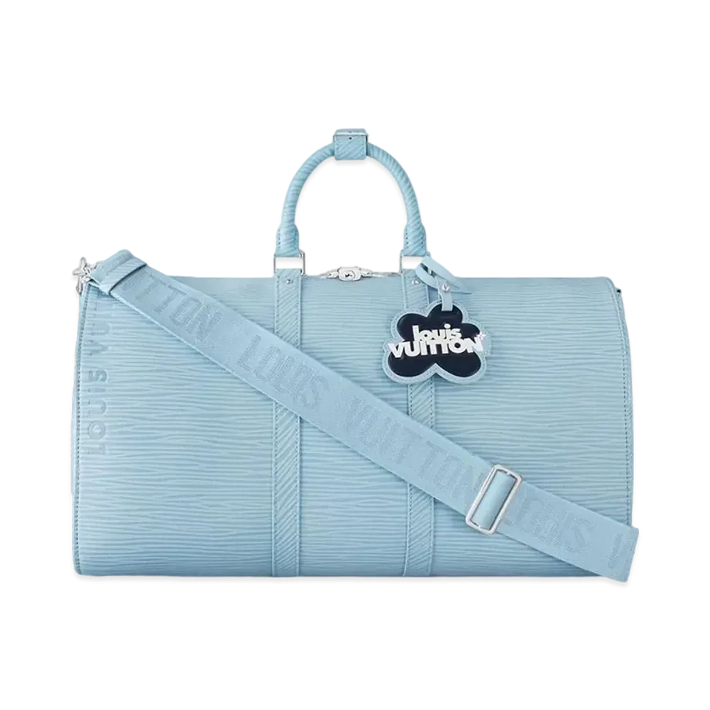 Tyler, The Creator x Louis Vuitton Keepall Bandouliere 50 Epi Xl Leather "Sky Blue"