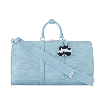 Tyler, The Creator x Louis Vuitton Keepall Bandouliere 50 Epi Xl Leather "Sky Blue"
