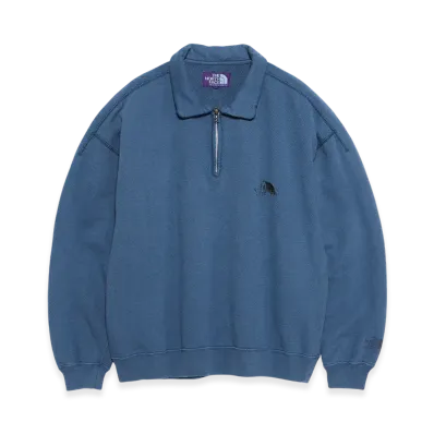 The North Face Purple Label Garment Dyed Field Half Zip "Blue"