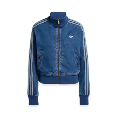 adidas Women's Firebird Track Top Denim "Blue"
