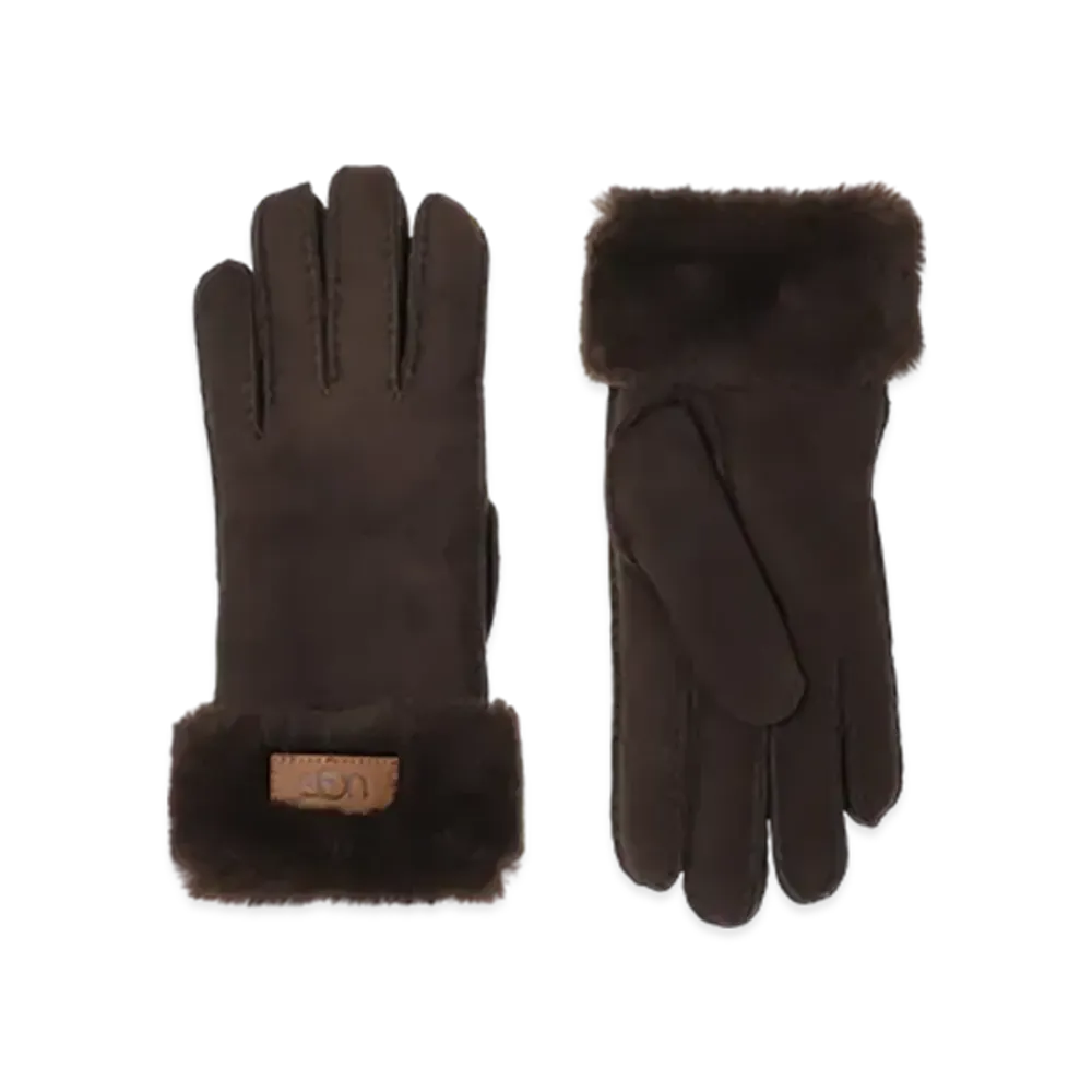 UGG Gloves Cuff Gloves Sheepskin "Burnt Cedar"