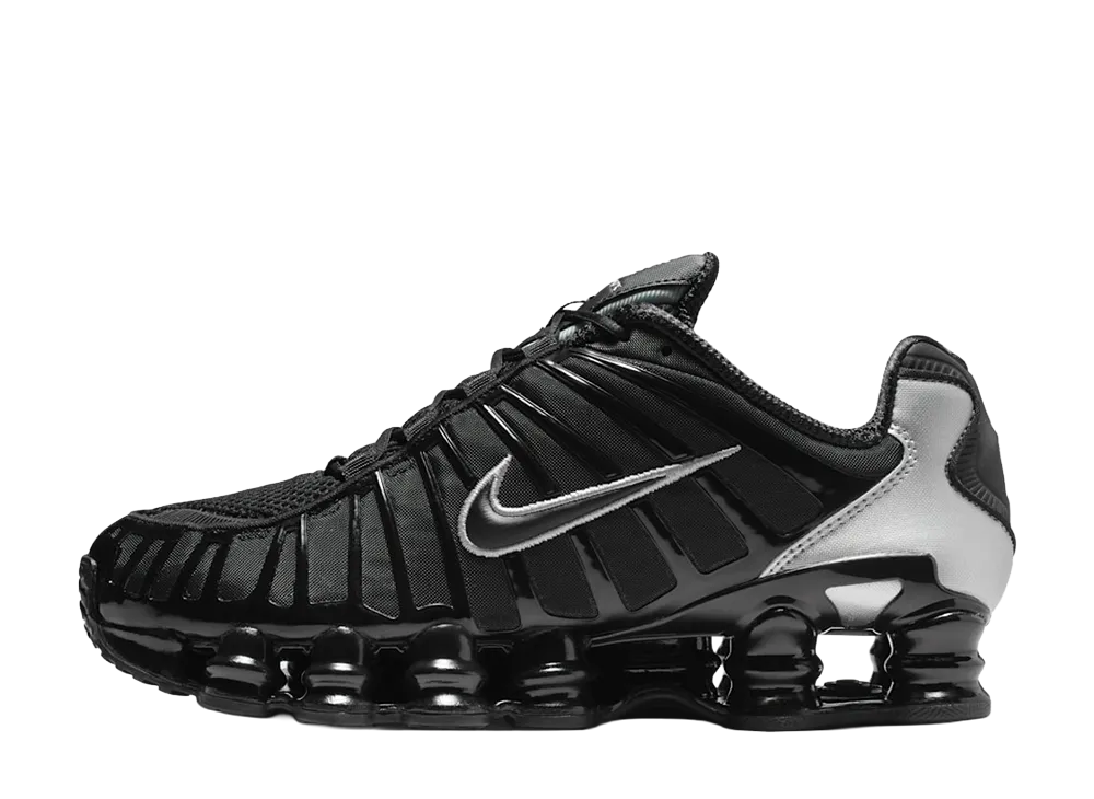 ナイキ ウィメンズ ショックス TL "ブラック/メタリックシルバー"
