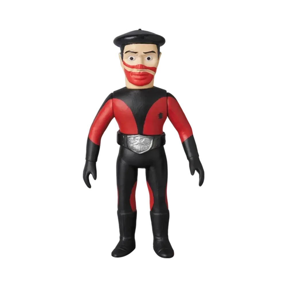 MEDICOM TOY "Toei Retro Sofvi Collection M" -Masked Rider- Shocker Combatant (Red/Beret) Middle Size