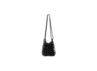 ssstein Para Cord Hand Knit Bag "Black"