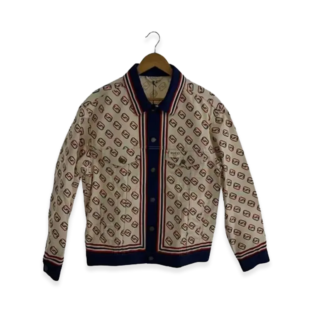 GUCCI Allover Pattern Jacket "Beige"