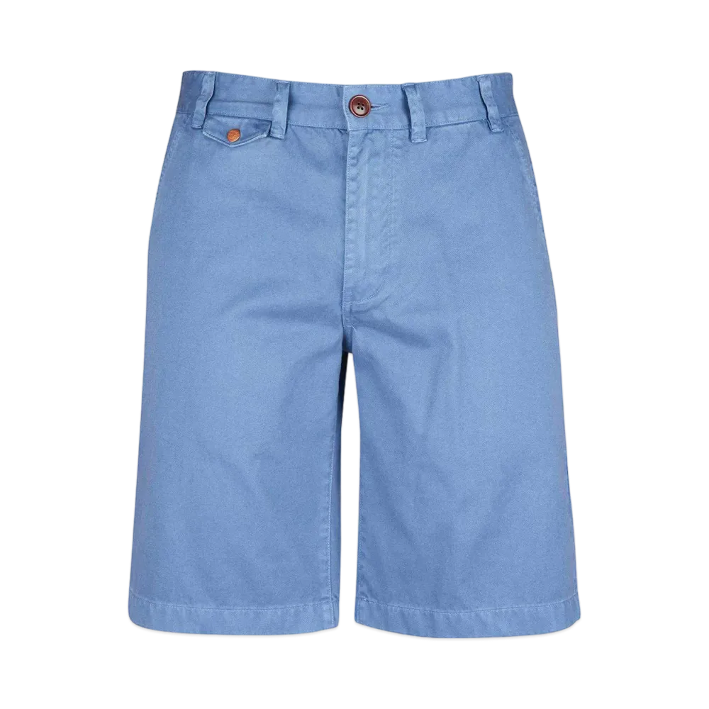 Barbour Nesut Cotton Twill Shorts (Regular Fit) "Light Blue"