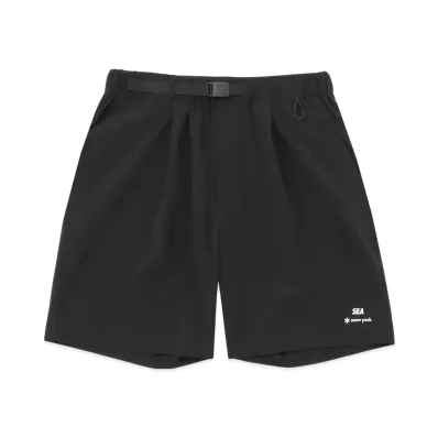 WIND AND SEA x snow peak Breathable Quick Dry Active Shorts "Black"