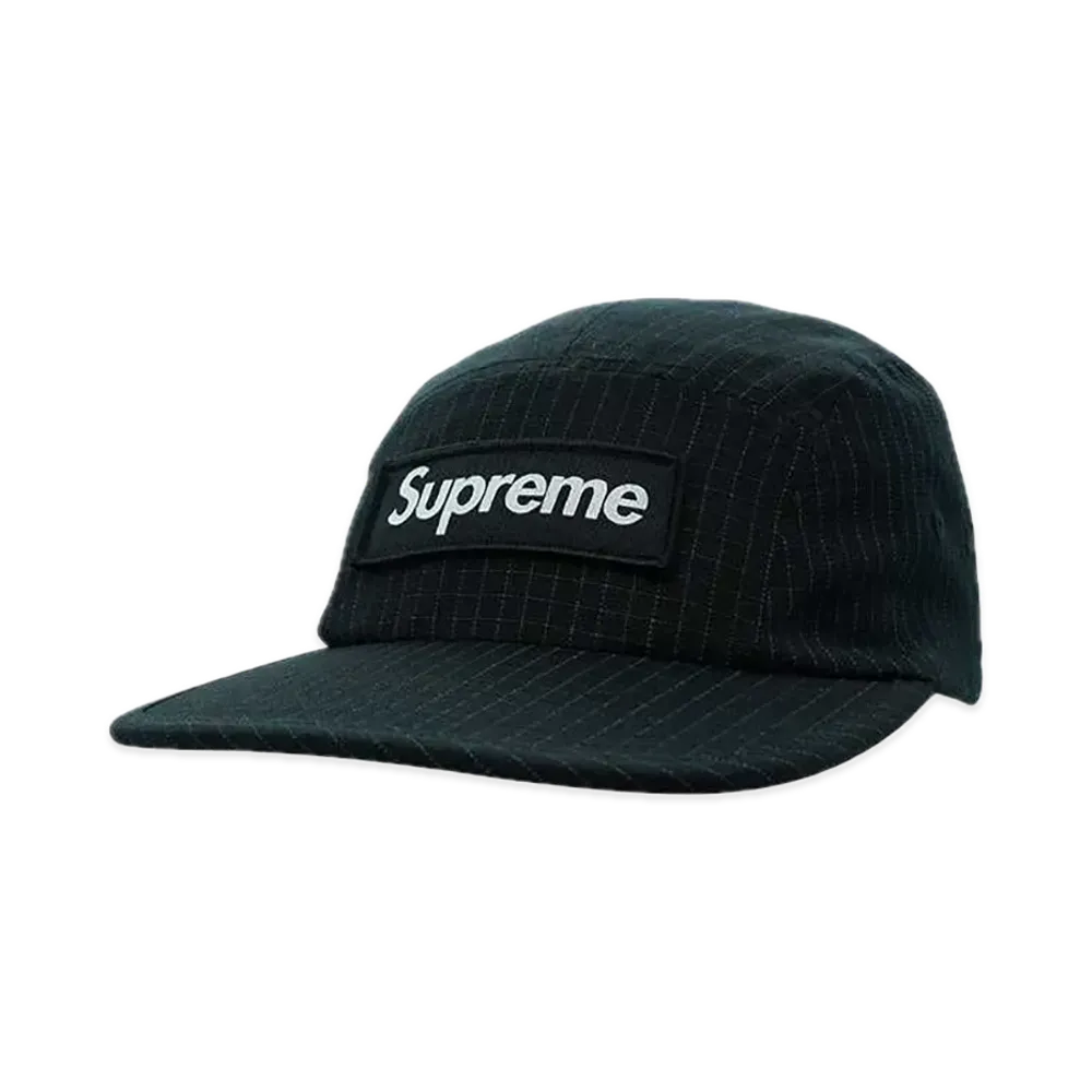 Supreme Reflective Ripstop Camp Cap "Black"