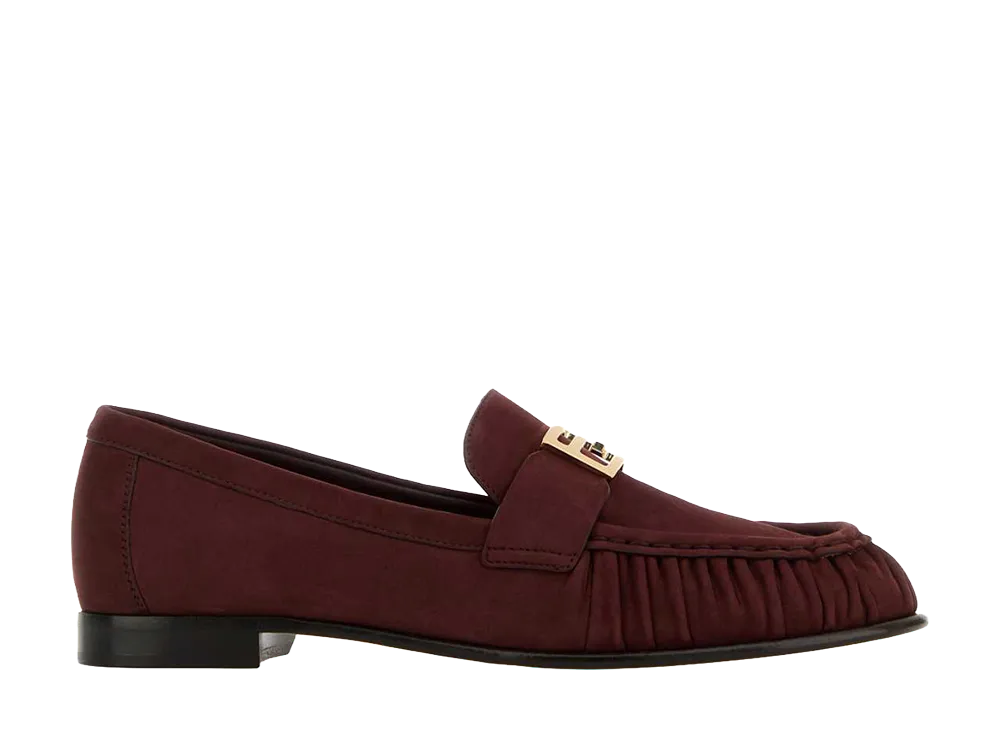 FENDI Women's Suede Loafer "Brown"