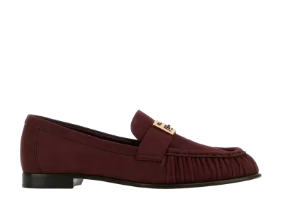 FENDI Women's Suede Loafer "Brown"