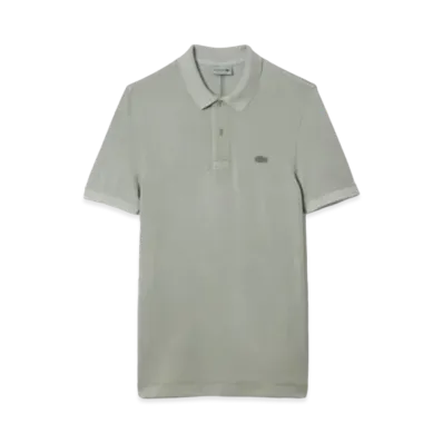 LACOSTE Eco Dai Polo Shirt "Light Grey"