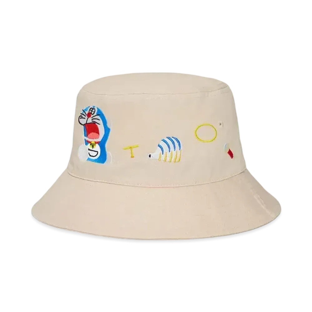 graniph x DORAEMON Panic Bucket Hat "Beige"