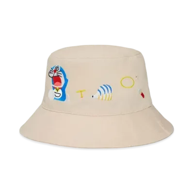 graniph x DORAEMON Panic Bucket Hat "Beige"