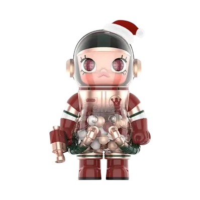 POP MART "MEGA COLLECTIONS" 400% SPACE MOLLY Christmas2024