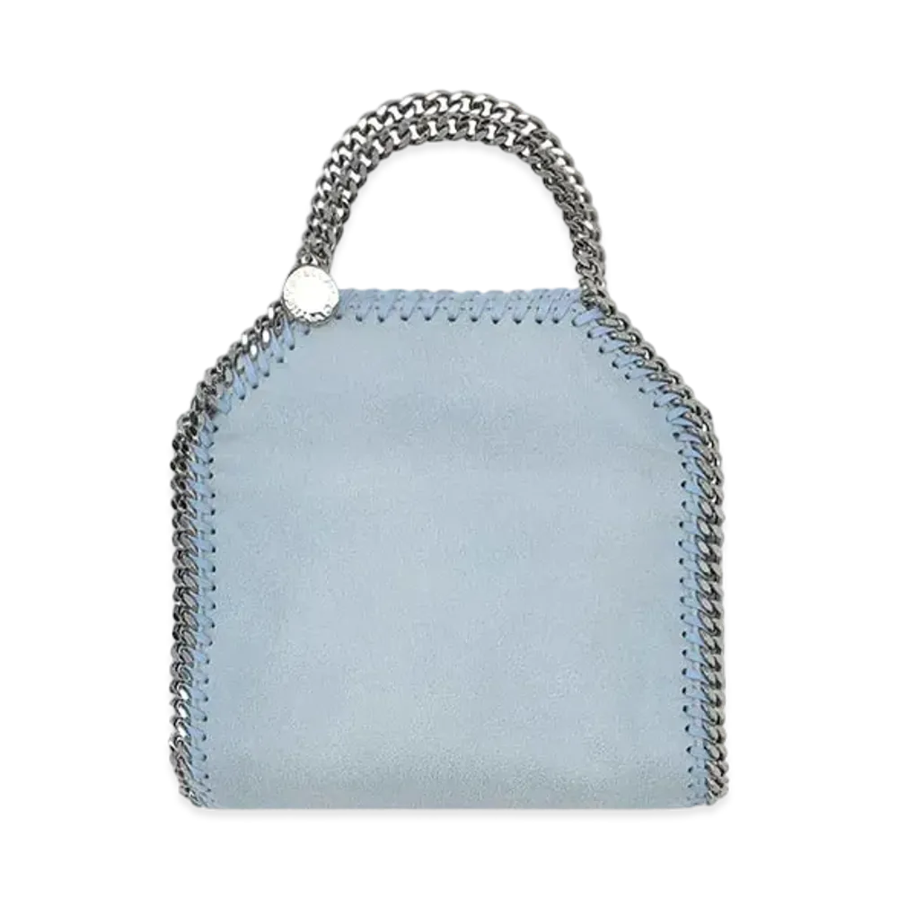 STELLA McCARTNEY Farabella Tiny Tote "Dusty Blue"