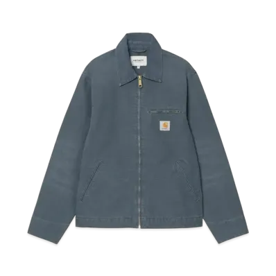 Carhartt WIP Detroit Jacket "Dusky Blue/Dusky Blue(Stone Canvas)"