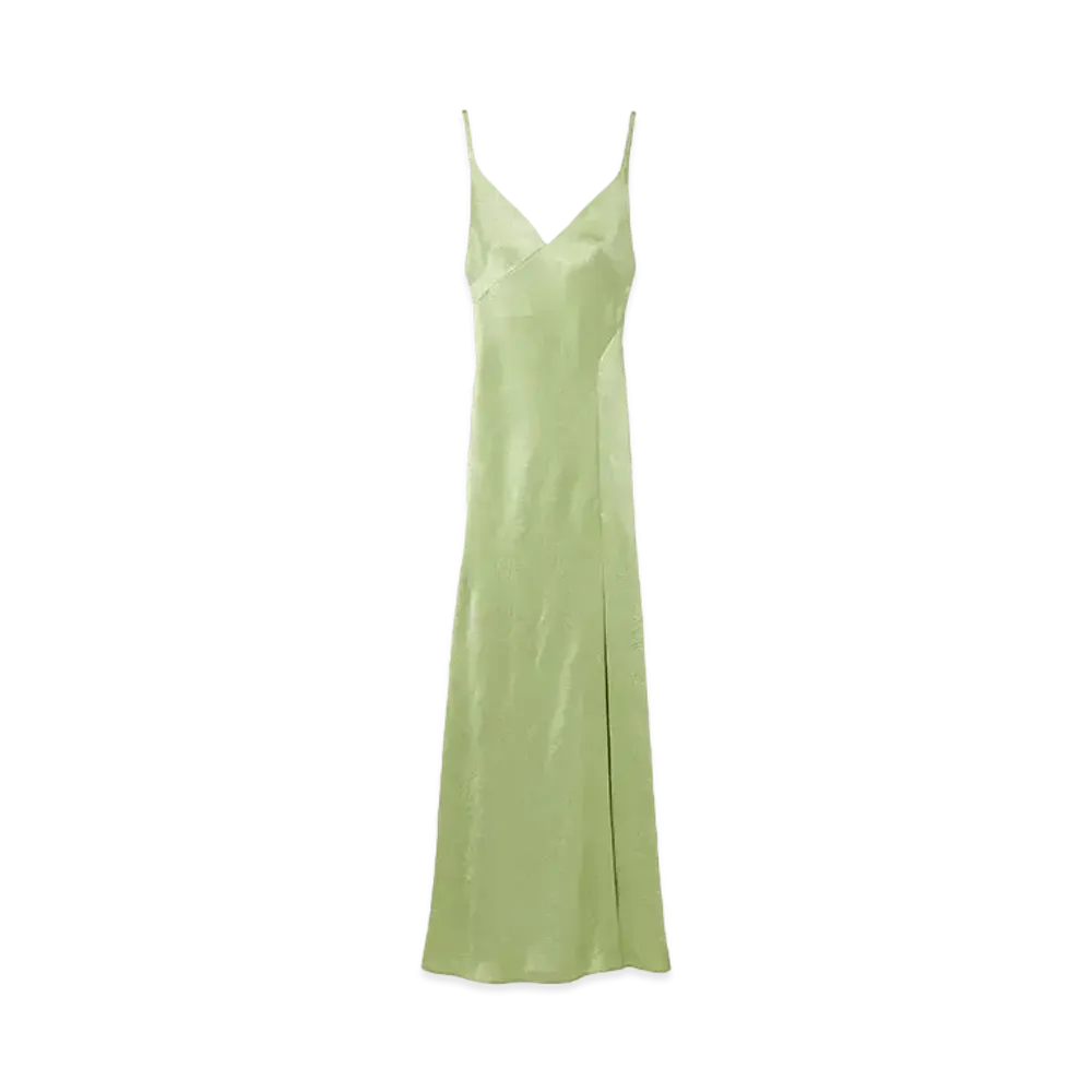 Alexander McQUEEN Slip Evening Dress "Oyster"