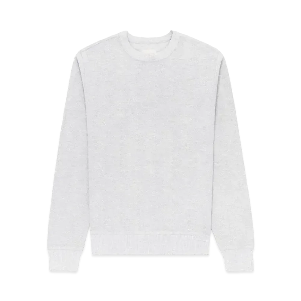 Aime Leon Dore Herringbone Terry Crewneck Sweatshirt "Oatmeal"