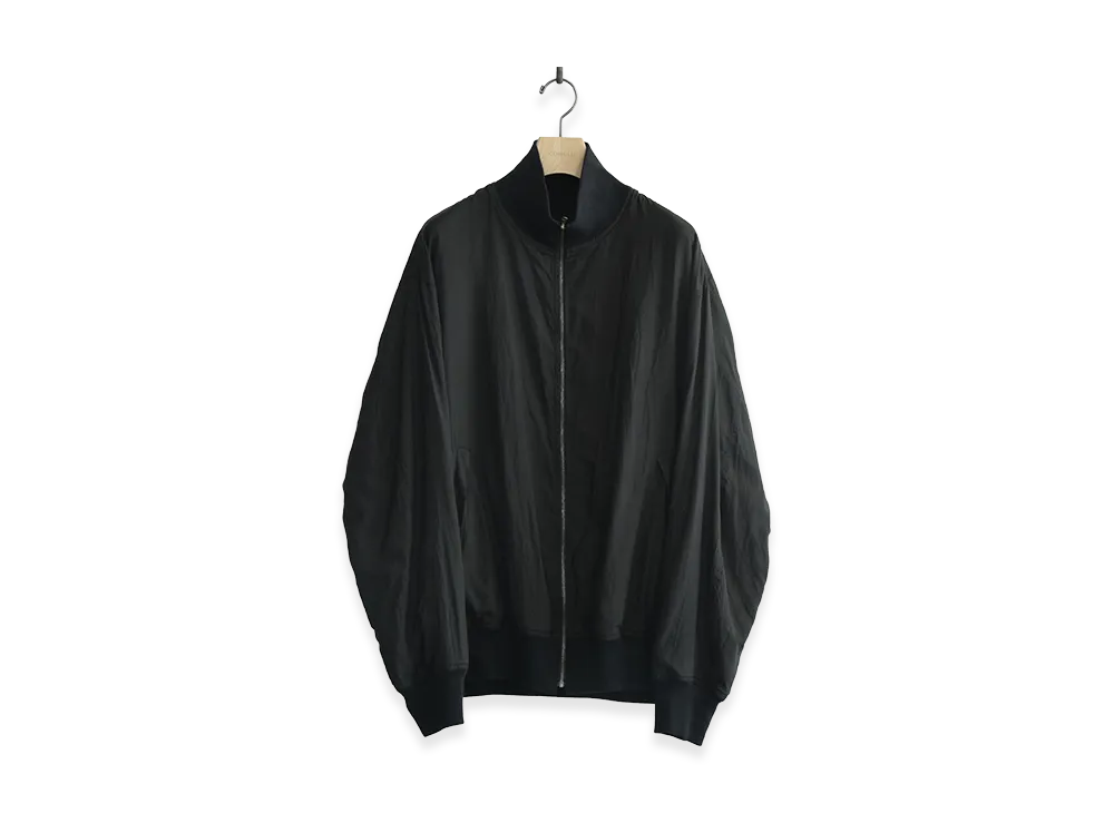 COMOLI Reversible Track Jacket "Black"