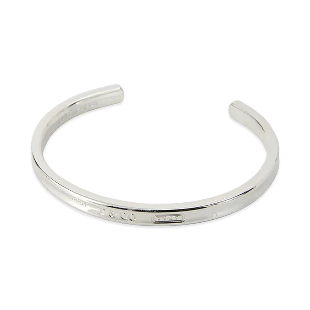 Tiffany & Co. 1837 Narrow Cuff Bangle "Silver"