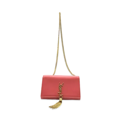 Saint Laurent Kate Medium With Tassel "Red"