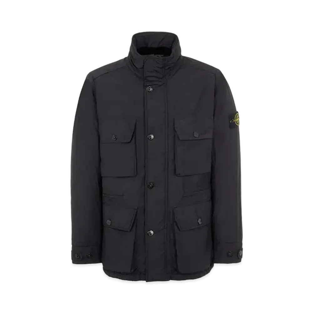 Stone Island 43032 NASLAN LIGHT WATRO WITH PRIMALOFT-TC "Black"