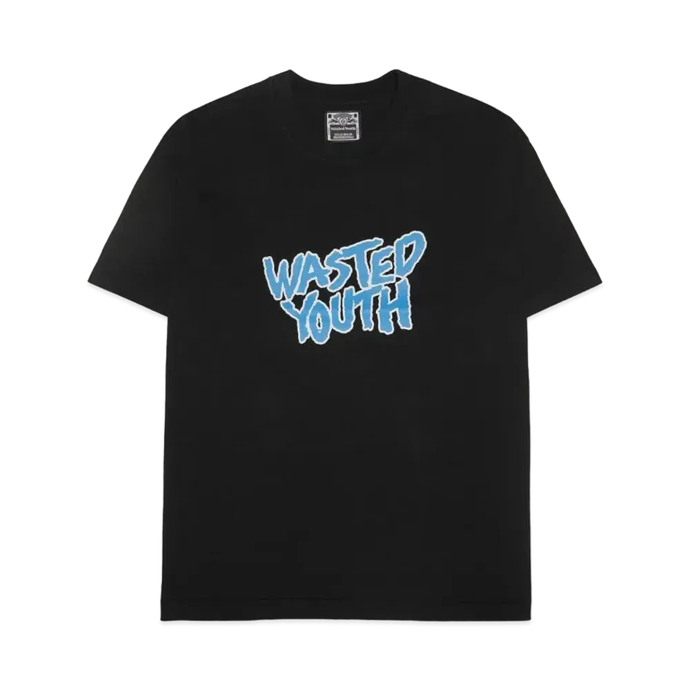 Wasted Youth T-Shirt#5 "Black" / VERDY