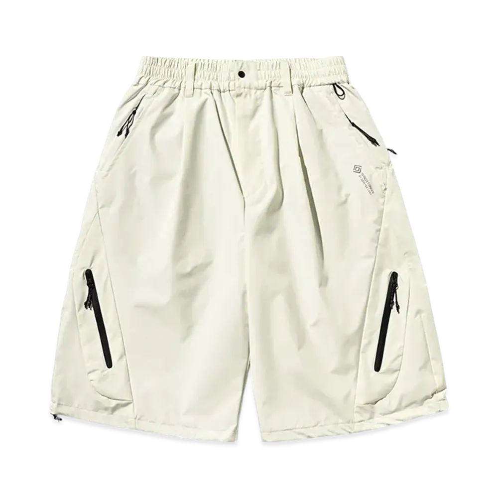 CLESSTE Phenix Windstopper By Gore-Tex Labs Tech Massive Twisted Half Pants "Sand Sage"