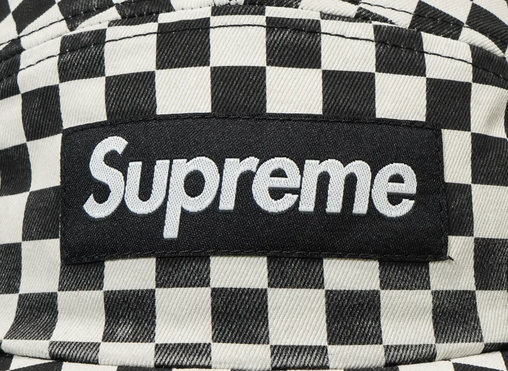 Supreme Washed Chino Twill Camp Cap 