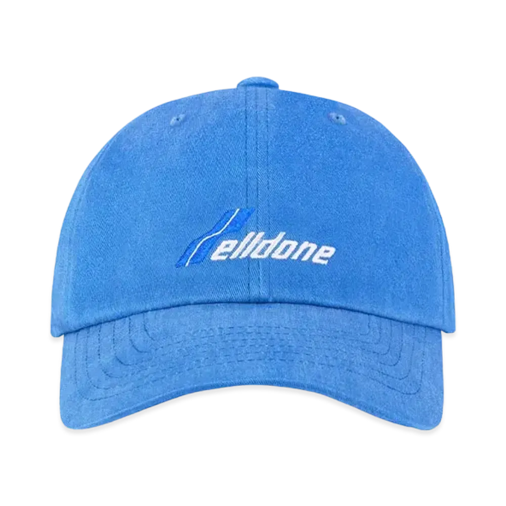 WE11DONE WD Logo Cap "Blue"