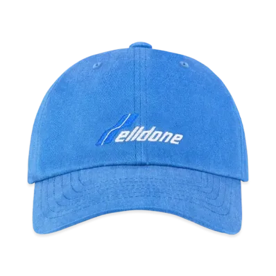 WE11DONE WD Logo Cap "Blue"