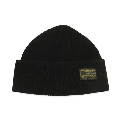 Polo Ralph Lauren Vintage Naval Watch Cap "Black"