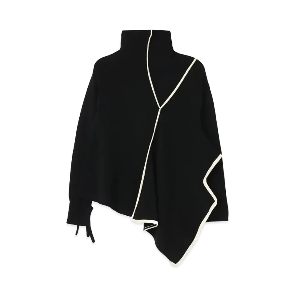 Yohji Yamamoto TURTLENECK KNIT "Black"