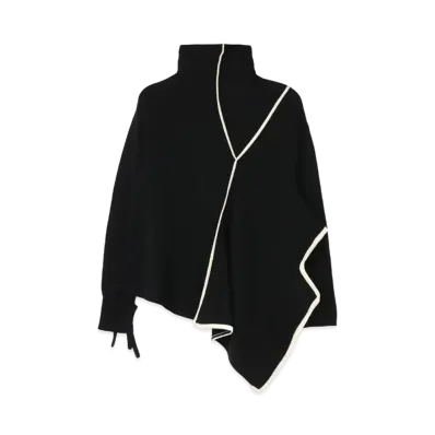 Yohji Yamamoto TURTLENECK KNIT "Black"