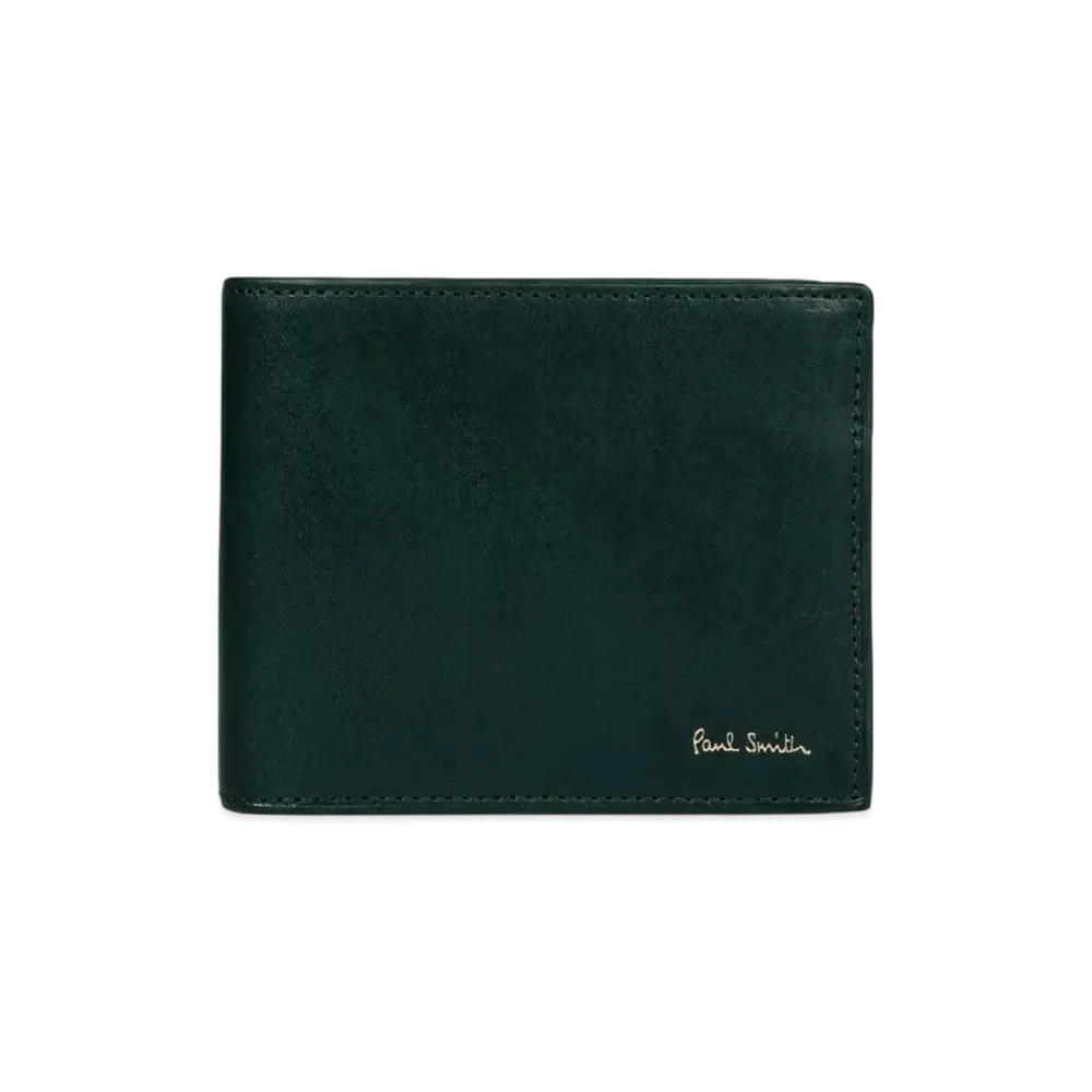 Paul Smith Vegetarian Bifold Wallet "Green"