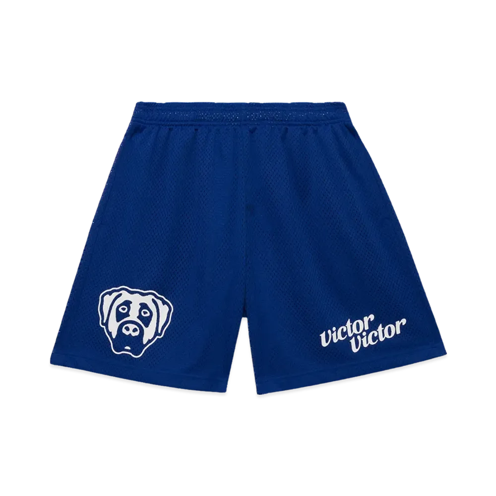 Victor Victor Worldwide Mesh Shorts "Blue"