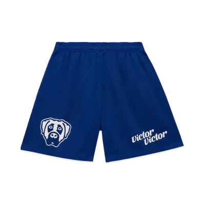 Victor Victor Worldwide Mesh Shorts "Blue"